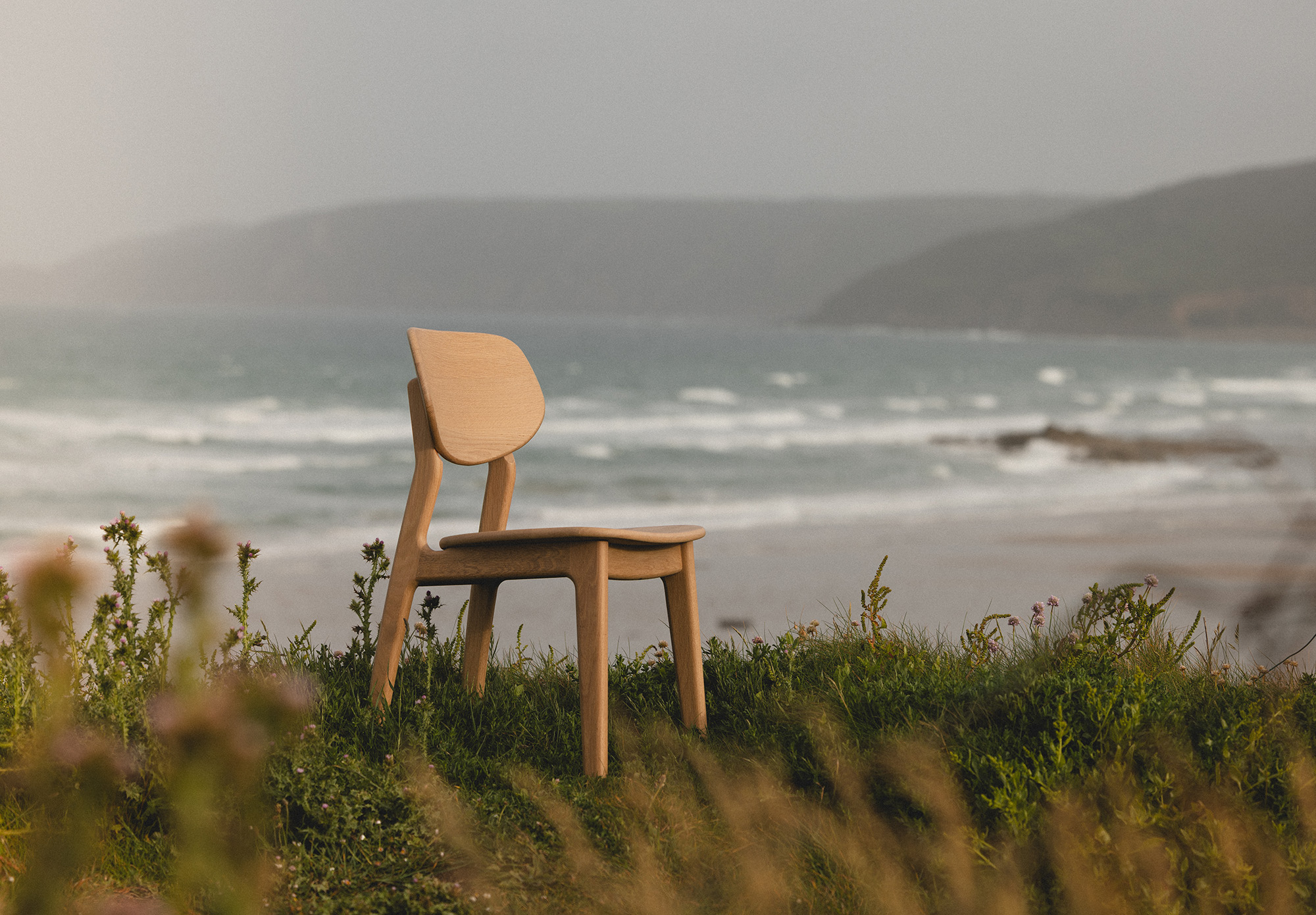 Chaise en chêne massif Amiens