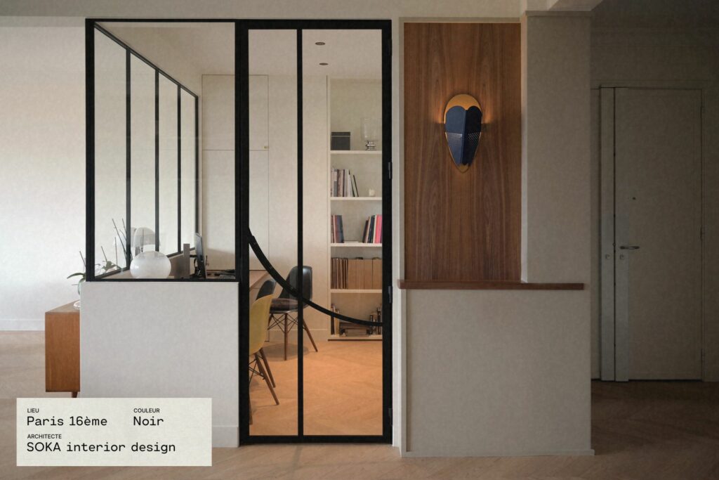 verrière bureau avec porte