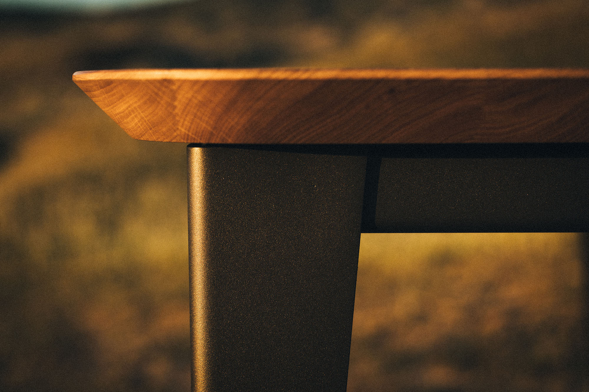 Table en bois massif