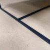 Table basse en céramique dekton Trance pieds en acier