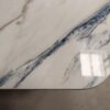 Table basse en céramique dekton Trance pieds en acier