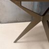 Table ronde bois massif 134 cm Papillon