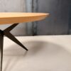 Table ronde bois massif 134 cm Papillon