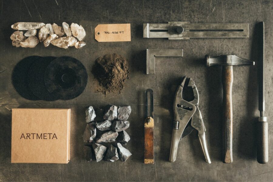 MOODBOARD fabrication acier céramique
