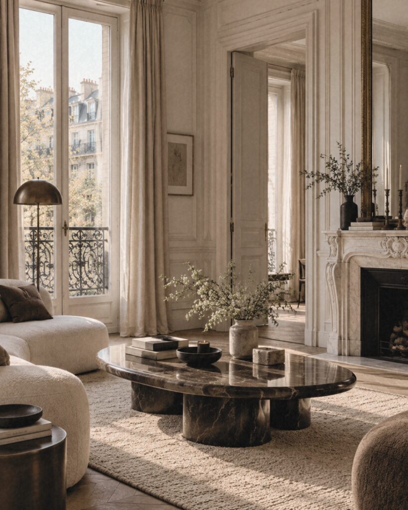 intérieur style haussmannien